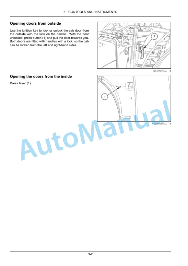 Alternative view of New Holland T4.65, T4.75 PowerStar Series Tractor Operation and Maintenance Manual 48129908