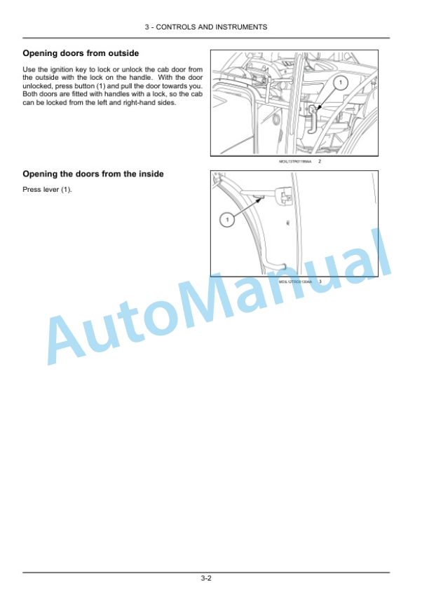 New Holland T4.65, T4.75 Powerstar Tractor Operation and Maintenance Manual 47955162-2