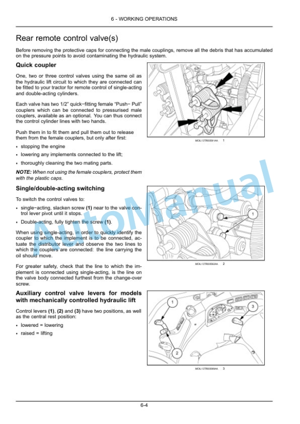 New Holland T4.65V, T4.75V, T4.85V, T4.95V, T4.105V Tractor Operation and Maintenance Manual 48077130-3