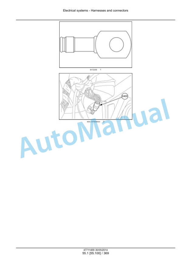 New Holland T4.75 PowerStar Tier 4B Final Tractor Service Manual 47712634-5