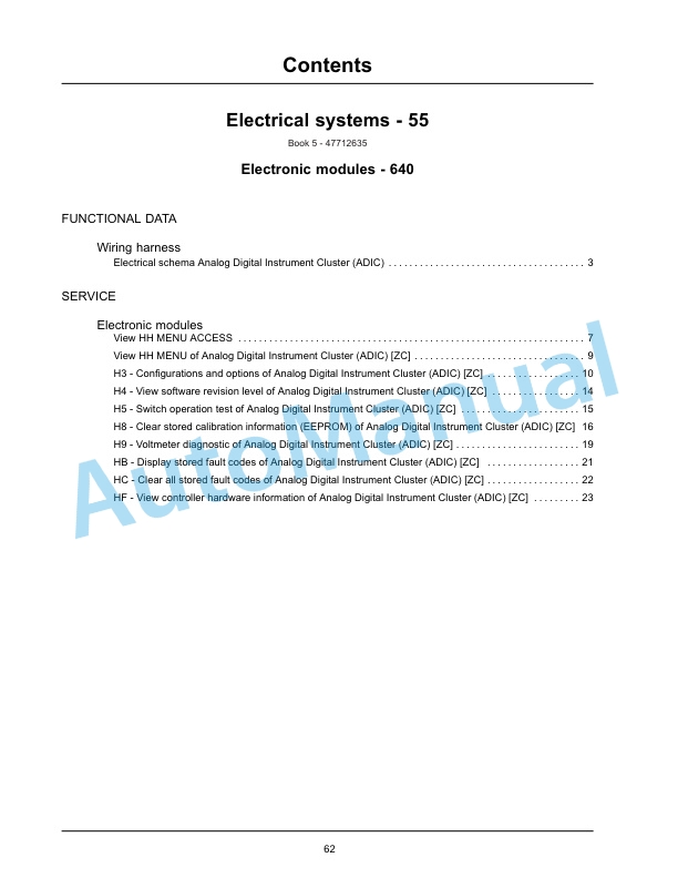 New Holland T4.75 PowerStar Tier 4B Final Tractor Service Manual 47712637-5