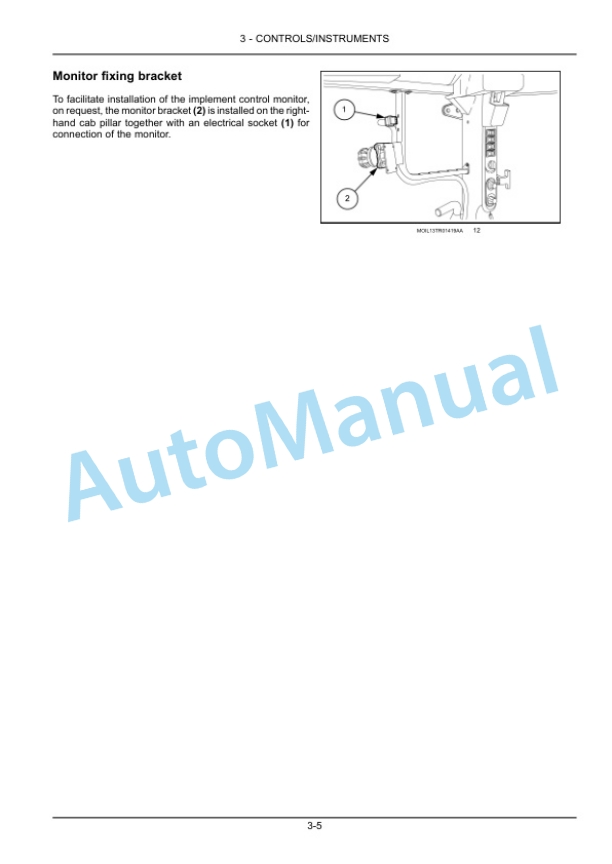 New Holland T4.75, T4.85, T4.95, T4.105, T4.115 Tractor Operation and Maintenance Manual 47537010-2