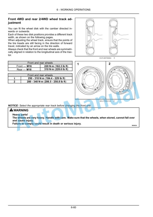 New Holland T4.75, T4.85, T4.95, T4.105, T4.115 Tractor Operation and Maintenance Manual 47604403-4
