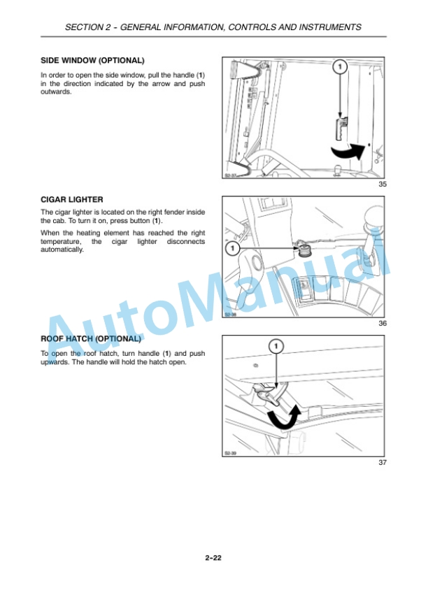 Alternative view of New Holland T4.75 Tractor Operation and Maintenance Manual 84343400