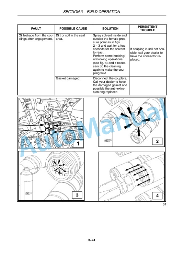 New Holland T4.75 Tractor Operation and Maintenance Manual 84571289-3