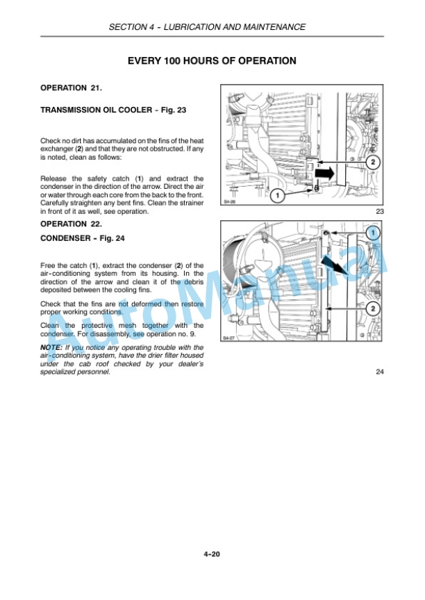 New Holland T4.75 Tractor Operation and Maintenance Manual 84571289-4