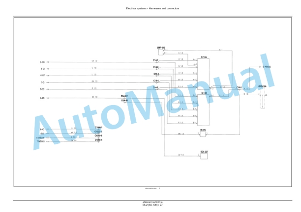 New Holland T4.75F, T4.85F, T4.95F, T4.105F Tier 3 Tractor Service Manual 48017751-3