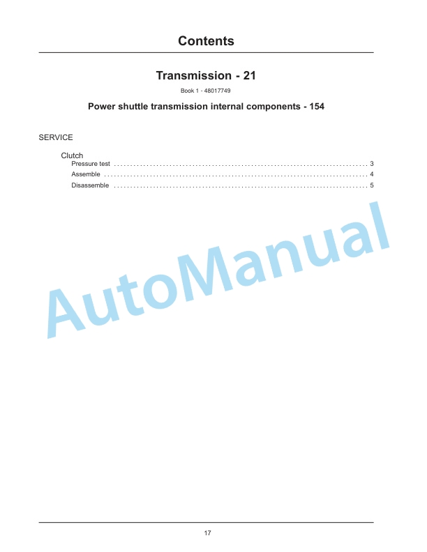 New Holland T4.75F, T4.85F, T4.95F, T4.105F Tier 3 Tractor Service Manual 48017756-2
