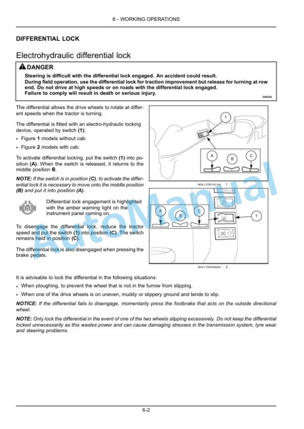 New Holland T4.75F, T4.85F, T4.95F, T4.105F Tractor Operation and Maintenance Manual 47768217-3