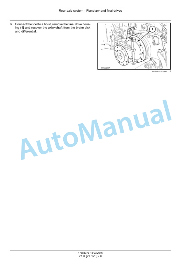 Alternative view of New Holland T4.75N, T4.85N, T4.95N, T4.105N, T4.65V, T4.75V, T4.85V, T4.95V, T4.105V Tractor Service Manual 47888373