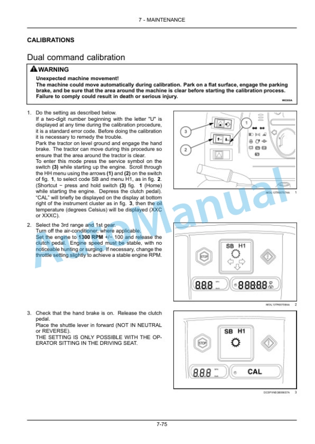 New Holland T4.75N, T4.85N, T4.95N, T4.105N Tractor Operation and Maintenance Manual 48077188-5