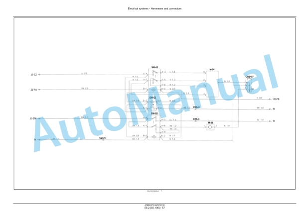 New Holland T4.75V, T4.85V, T4.95V, T4.105V Tier 3 Tractor Service Manual 48038298-3