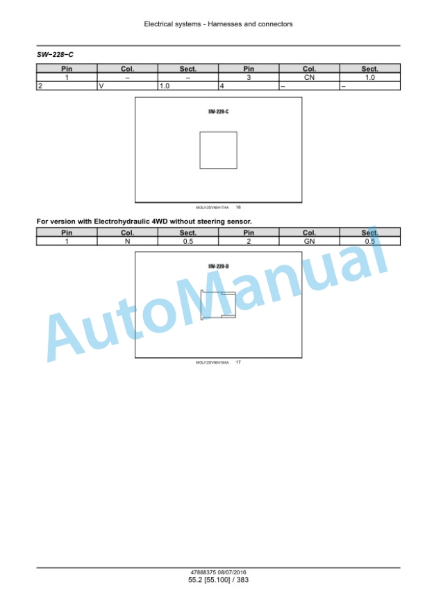 New Holland T4.75V, T4.85V, T4.95V, T4.105V Tier 3 Tractor Service Manual 48038299-5