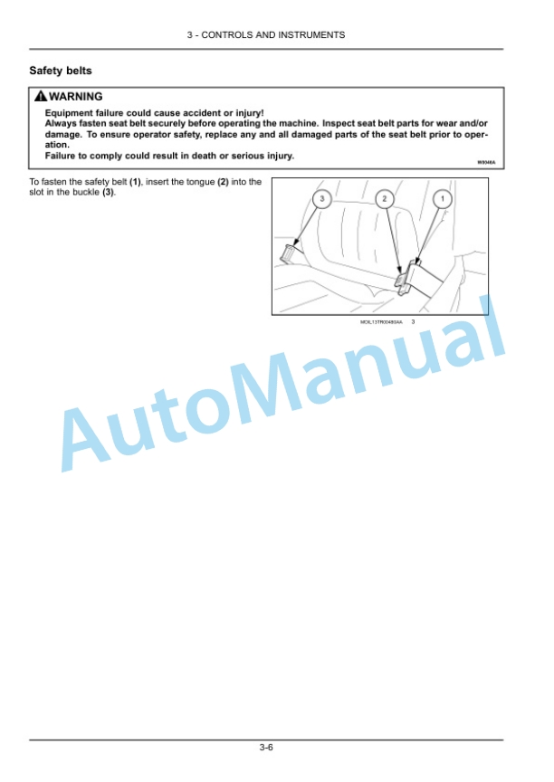 New Holland T4.75V, T4.85V, T4.95V, T4.105V Tractor Operation and Maintenance Manual 47768366-2