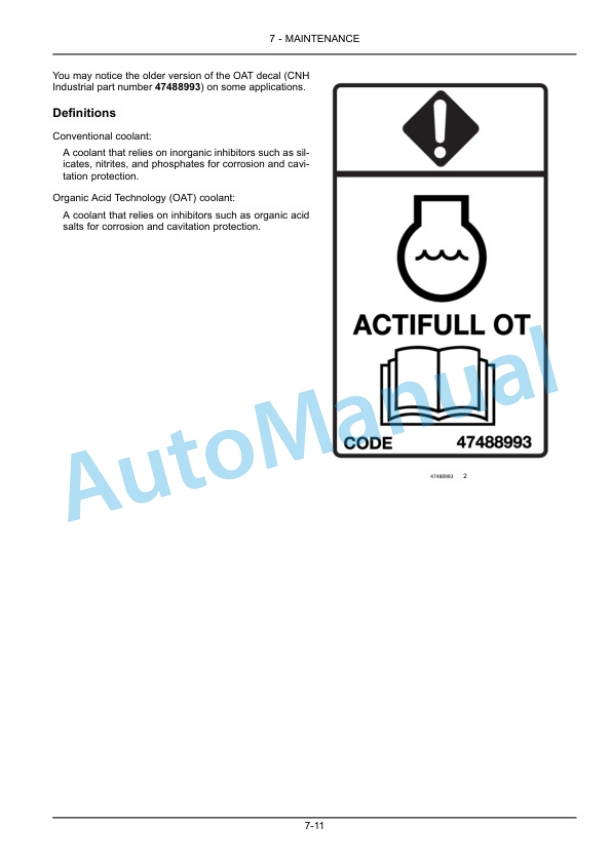 New Holland T4.75V, T4.85V, T4.95V, T4.105V Tractor Operation and Maintenance Manual 47768366-4