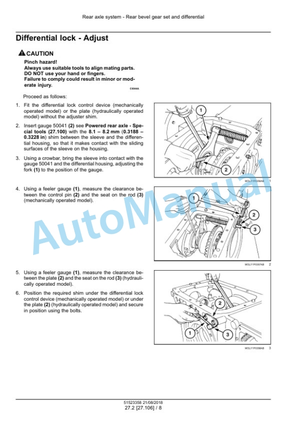 Alternative view of New Holland T4.80F, T4.90F, T4.100F, T4.110F, T4.80LP, T4.90LP, T4.100LP, T4.110LP Tractor Service Manual 51523358