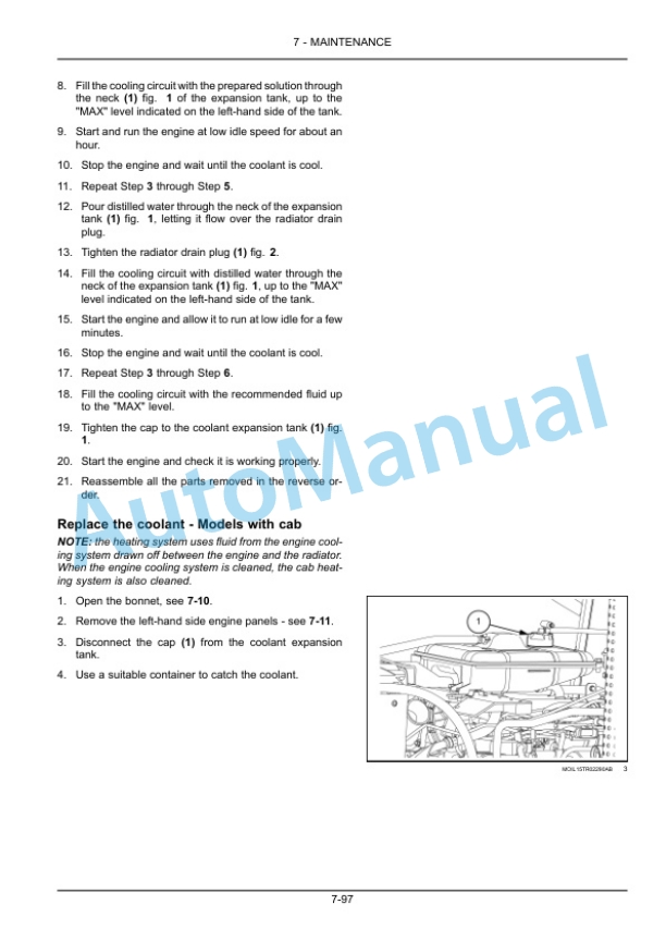 New Holland T4.80F, T4.90F, T4.100F, T4.110F Tractor Operation and Maintenance Manual 47847507-5
