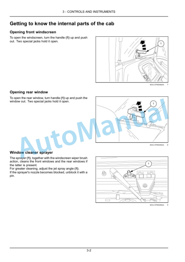 Alternative view of New Holland T4.80F, T4.90F, T4.100F, T4.110F Tractor Operation and Maintenance Manual 51601984