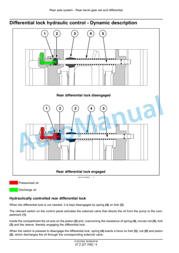 Alternative view of New Holland T4.80F, T4.90F, T4.100F, T4.110F Tractor Service Manual 51523354