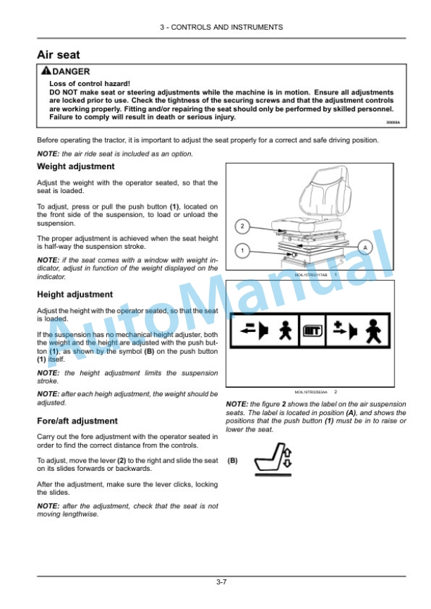 Alternative view of New Holland T4.80LP, T4.90LP, T4.100LP, T4.110LP Tractor Operation and Maintenance Manual 47847675