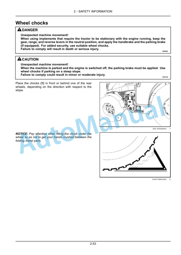 Alternative view of New Holland T4.80LP, T4.90LP, T4.100LP, T4.110LP Tractor Operation and Maintenance Manual 51602072