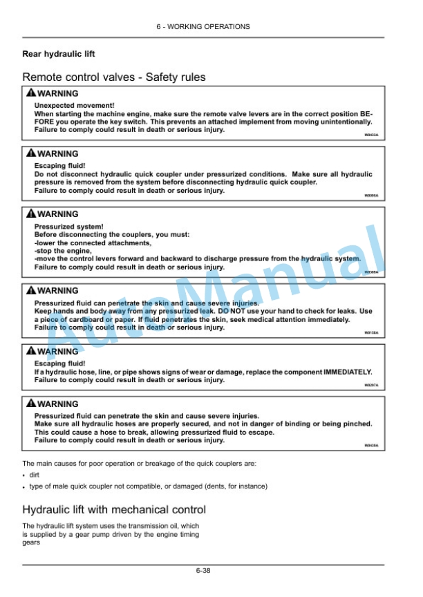 New Holland T4.80N, T4.90N, T4.100N, T4.110N Tractor Operation and Maintenance Manual 47847472-3