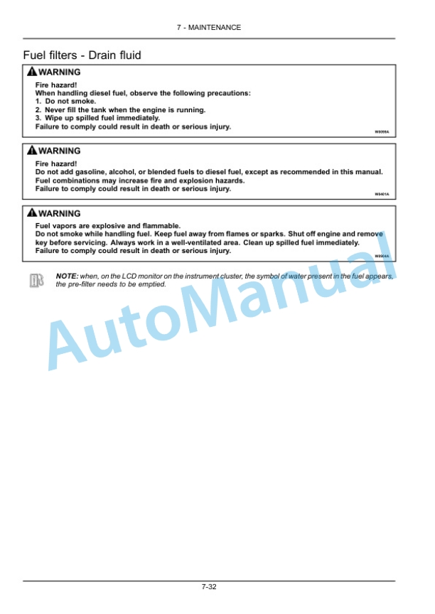 New Holland T4.80N, T4.90N, T4.100N, T4.110N Tractor Operation and Maintenance Manual 47847472-4