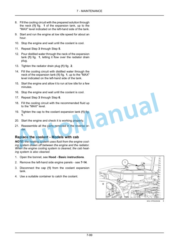 New Holland T4.80V, T4.90V, T4.100V, T4.110V Tractor Operation and Maintenance Manual 47847433-5