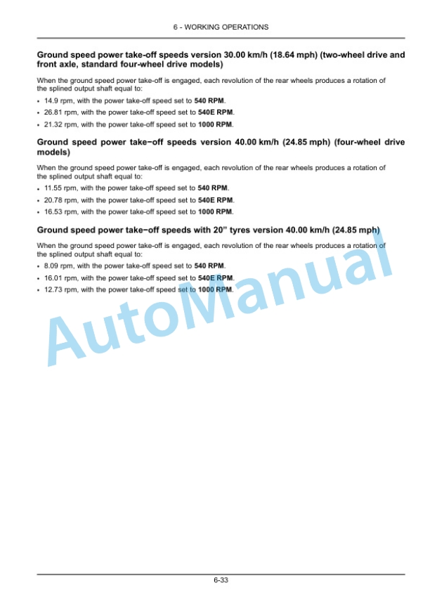 New Holland T4.80V, T4.90V, T4.100V, T4.110V Tractor Operation and Maintenance Manual 47847443-3