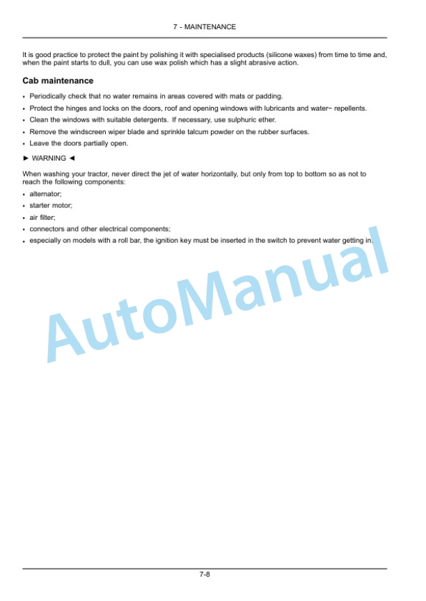 New Holland T4.85, T4.95, T4.105 Tractor Operation and Maintenance Manual 47435555-4