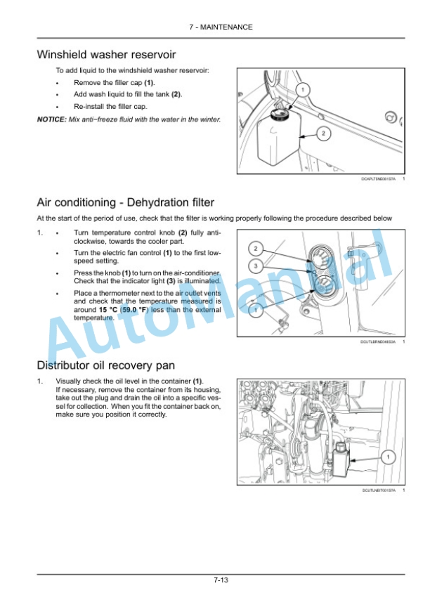 New Holland T4.85, T4.95, T4.105 Tractor Operation and Maintenance Manual 47539288-4