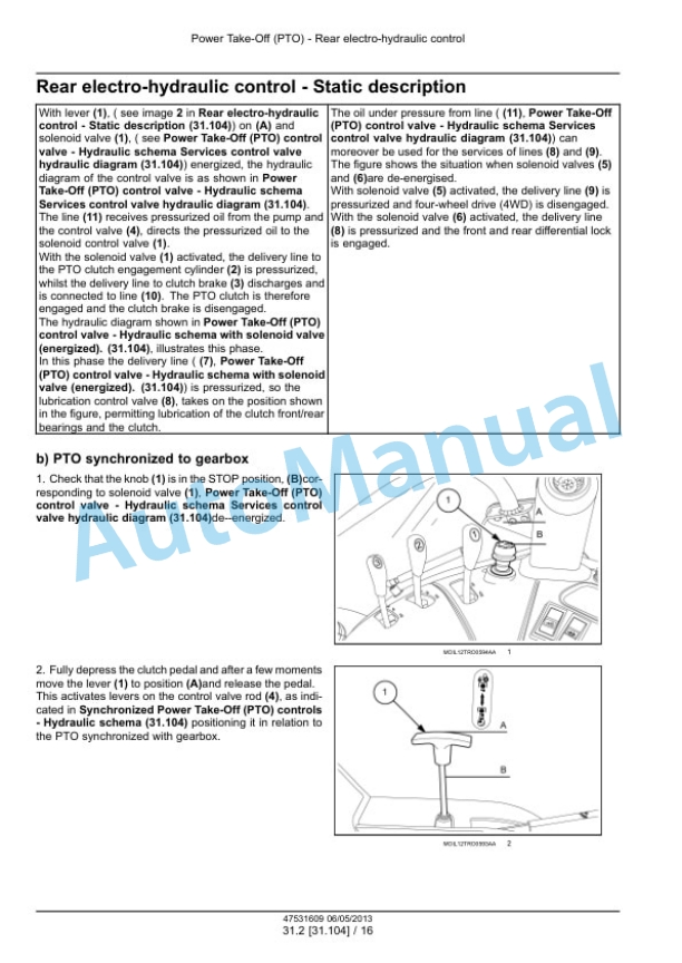 Alternative view of New Holland T4.85, T4.95, T4.105 Tractor Service Manual 47531609