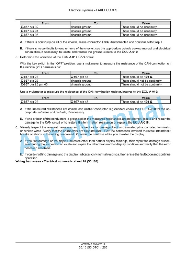 New Holland T4.90, T4.100, T4.110, T4.120 Tier 4B Final Tractor Service Manual 47899700-4