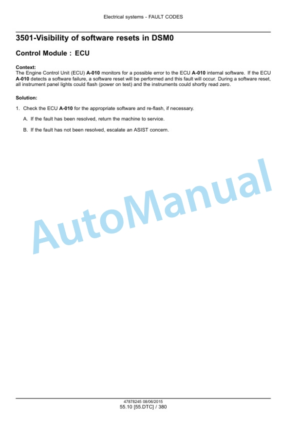 New Holland T4.90, T4.100, T4.110, T4.120 Tier 4B Final Tractor Service Manual 47899700-5