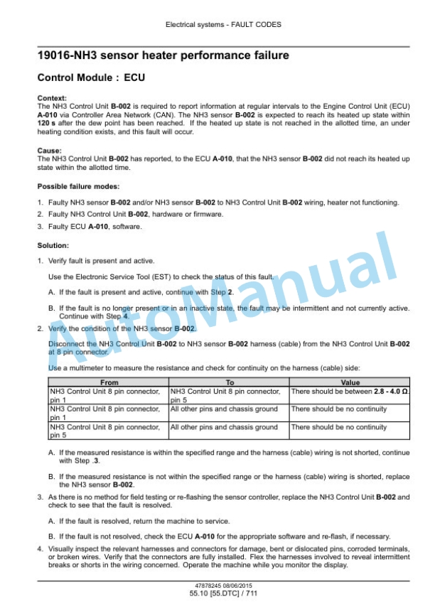 New Holland T4.90, T4.100, T4.110, T4.120 Tier 4B Final Tractor Service Manual 47899701-4
