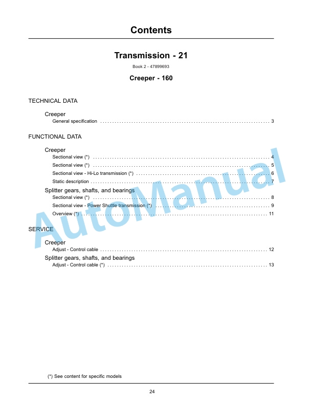 New Holland T4.90, T4.100, T4.110, T4.120 Tier 4B Final Tractor Service Manual 47899703-2