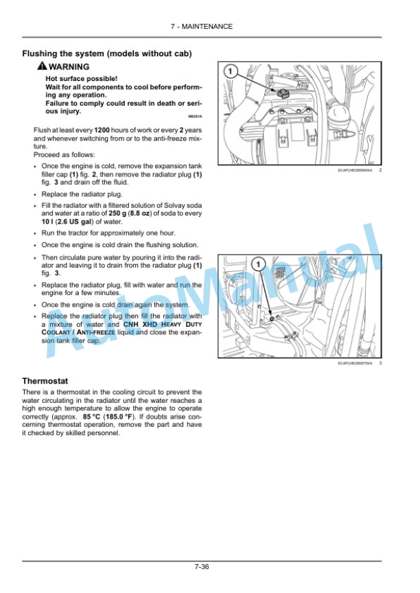 New Holland T5040, T5050, T5060, T5070 Tractor Operation and Maintenance Manual 47771224-5