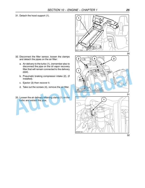 New Holland T5040, T5050, T5060, T5070 Tractor Repair Manual 87758575-2