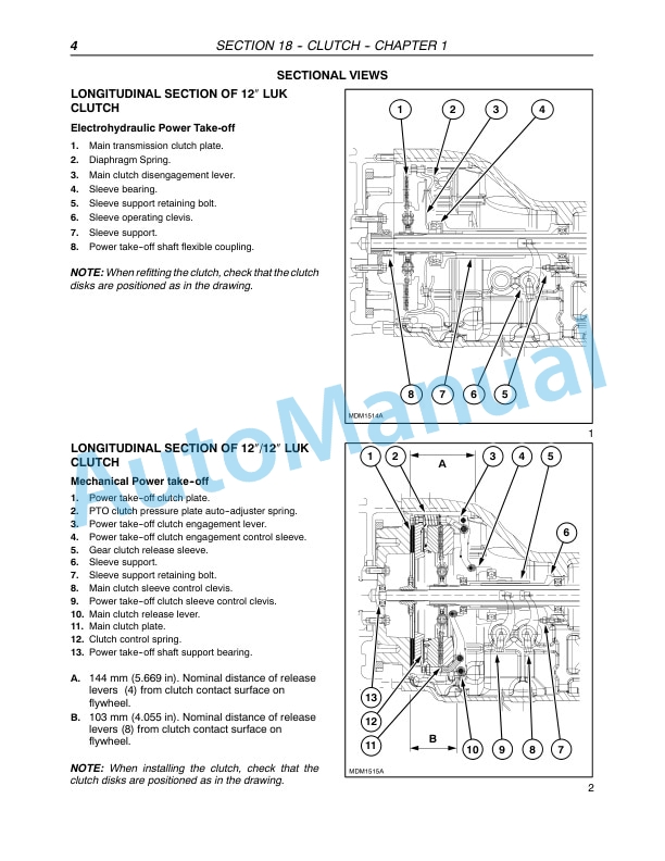 New Holland T5040, T5050, T5060, T5070 Tractor Repair Manual 87758575-3