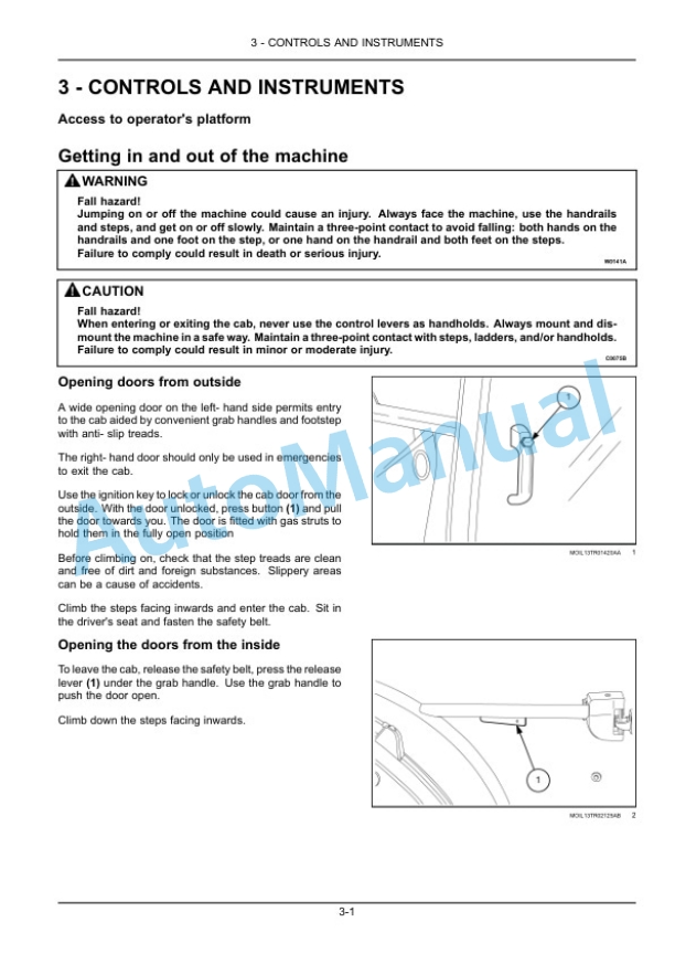Alternative view of New Holland T5.90, T5.100, T5.110, T5.120 Tractor Operation and Maintenance Manual 51640945