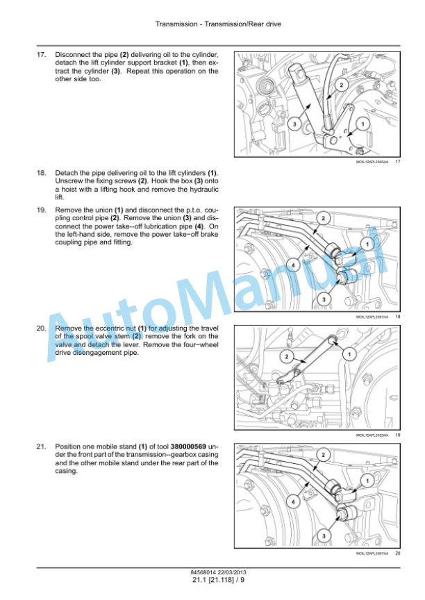 Alternative view of New Holland T5.95, T5.105, T5.115 Tractor Service Manual 47505942