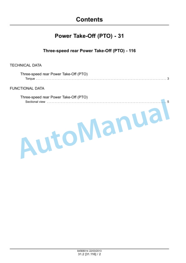 Alternative view of New Holland T5.95, T5.105, T5.115 Tractor Service Manual 47505943