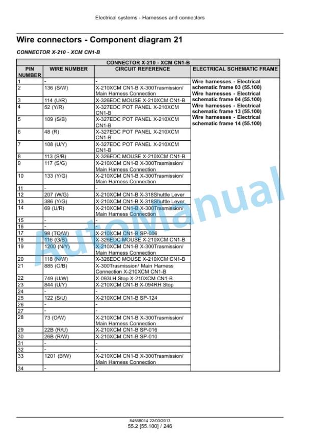 New Holland T5.95, T5.105, T5.115 Tractor Service Manual 47505944-4