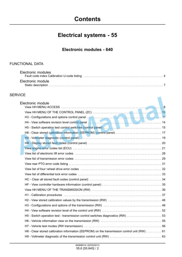 Alternative view of New Holland T5.95, T5.105, T5.115 Tractor Service Manual 47505945