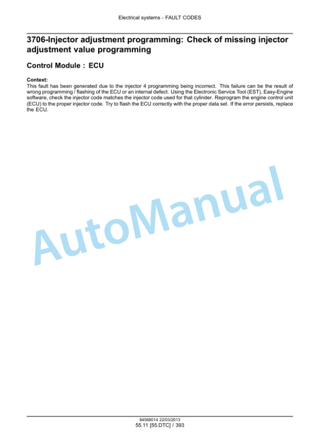 New Holland T5.95, T5.105, T5.115 Tractor Service Manual 47505947-3