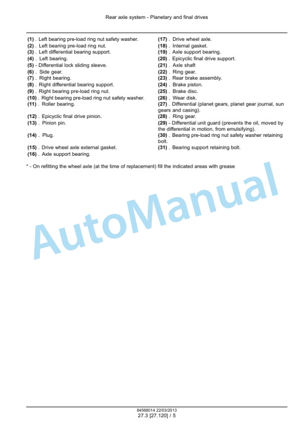 Alternative view of New Holland T5.95, T5.105, T5.115 Tractor Service Manual 84568014