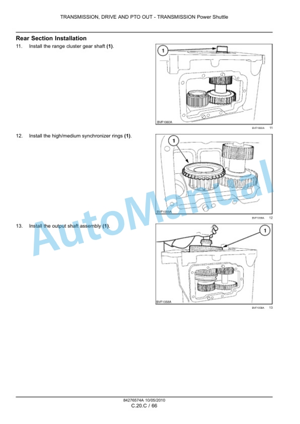 New Holland T6010, T6020, T6030, T6040, T6050, T6060, T6070 Tractor Service Manual 84276574A-4