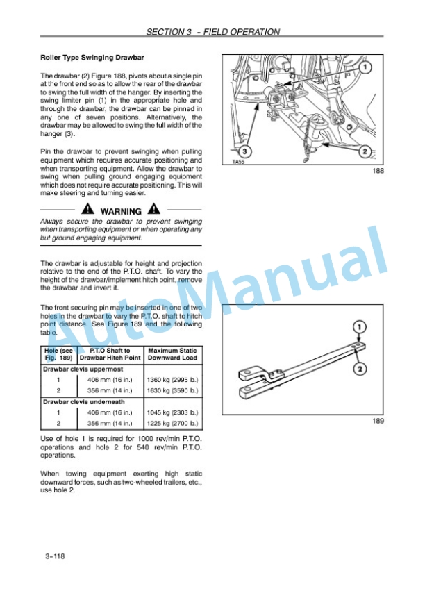 New Holland T6010, T6020, T6030, T6050, T6070 Delta and Plus Tractor Operation and Maintenance Manual 47380133-4