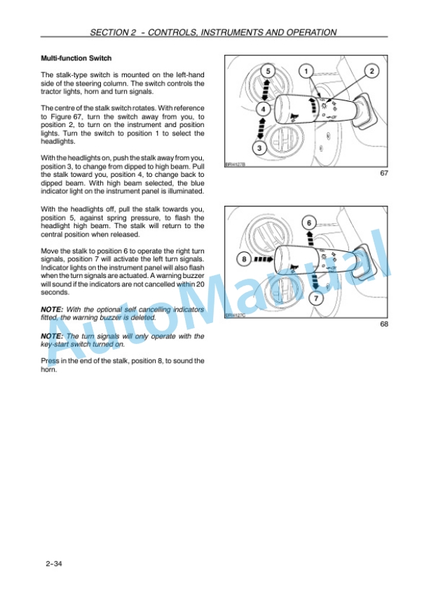 Alternative view of New Holland T6020, T6030, T6040, T6050, T6060, T6070 Elite Tractor Operation and Maintenance Manual 84264988