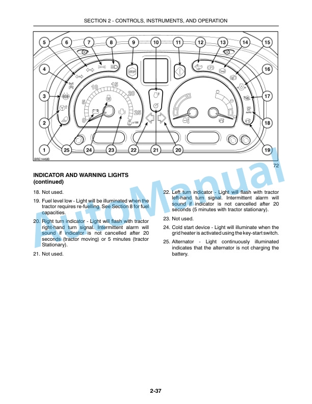 Alternative view of New Holland T6020, T6030, T6050, T6070 Delta and Plus Model Operation and Maintenance Manual 84146475